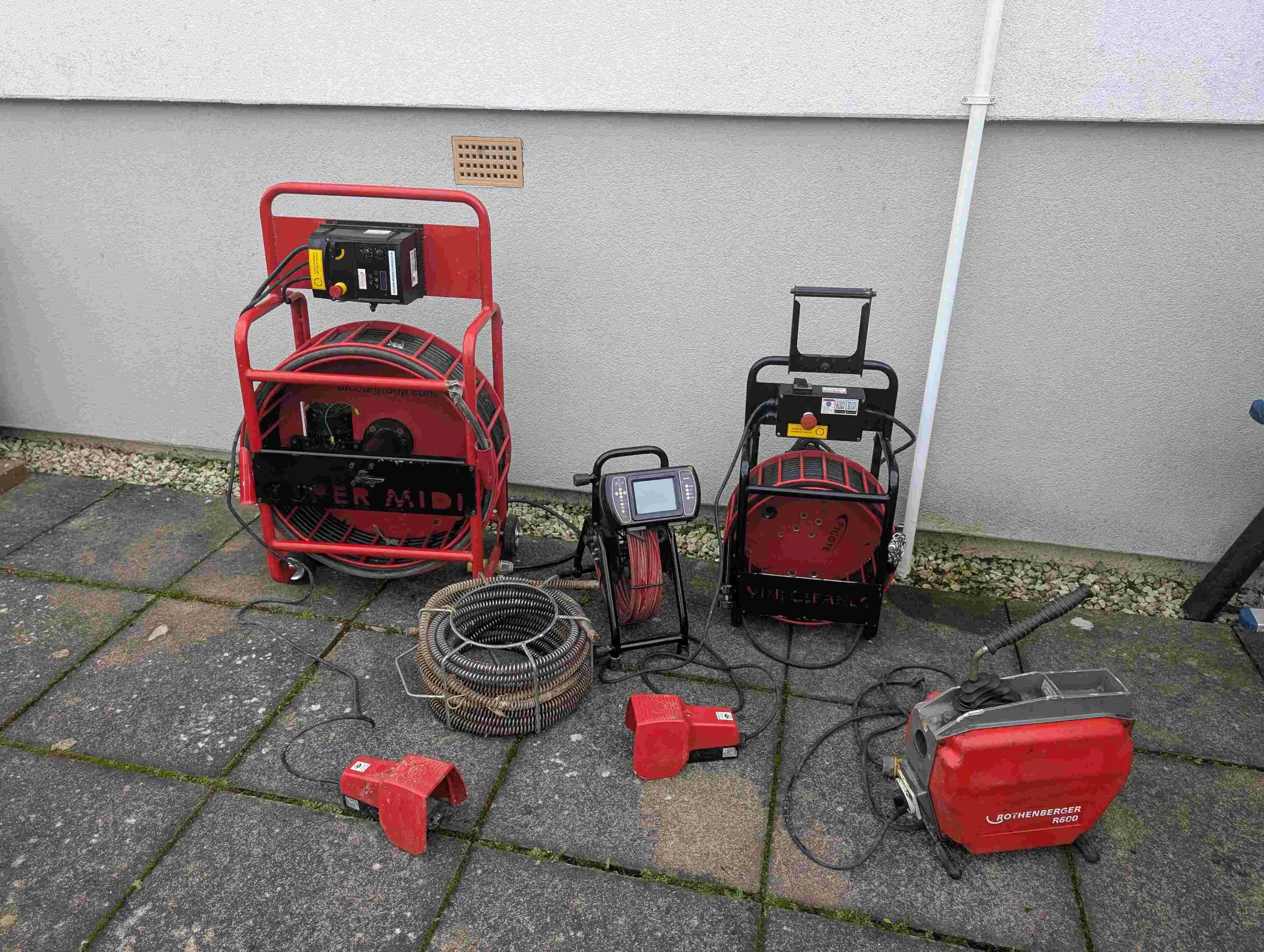 Drain camera inspection equipment