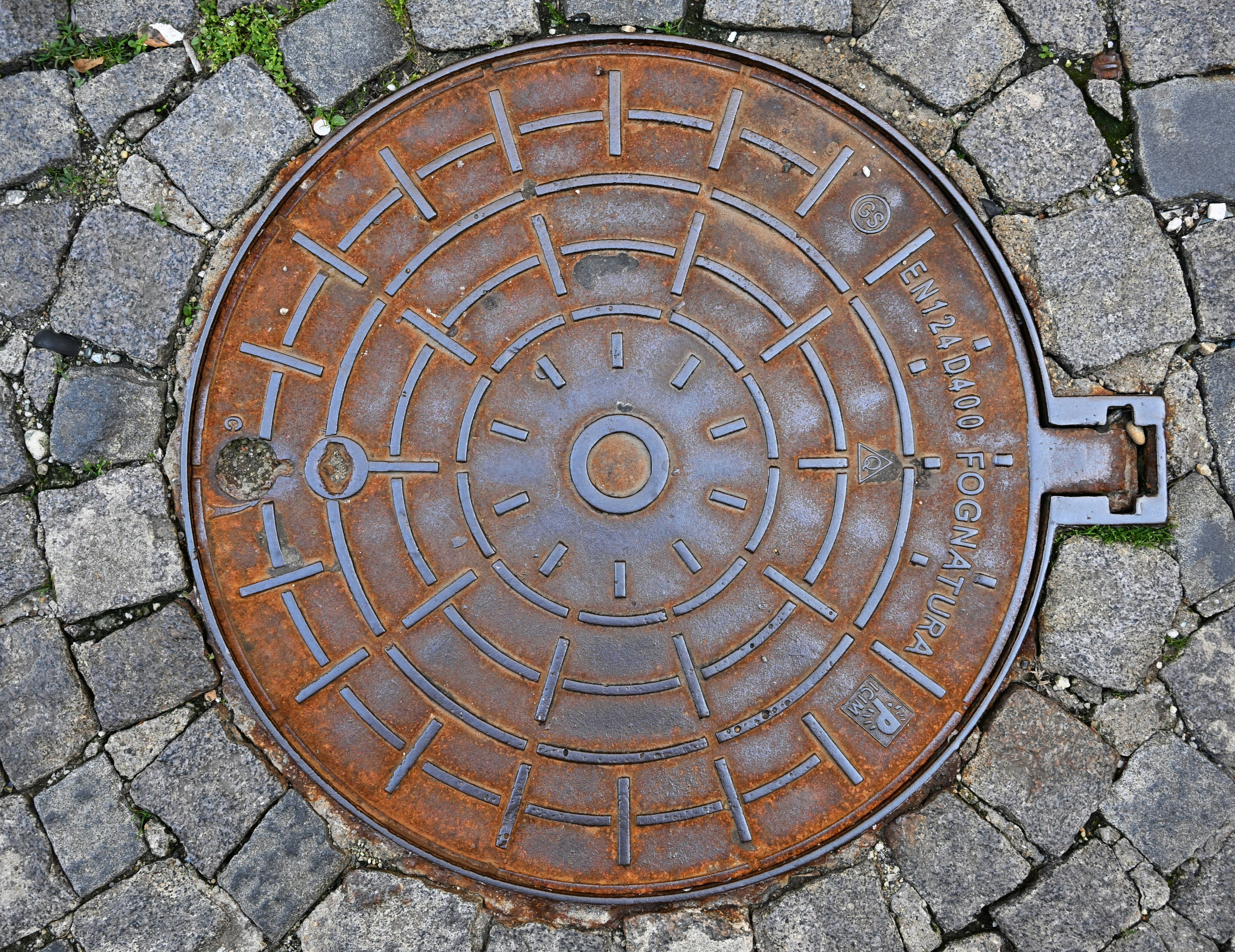 Drain specialist working on a drain
