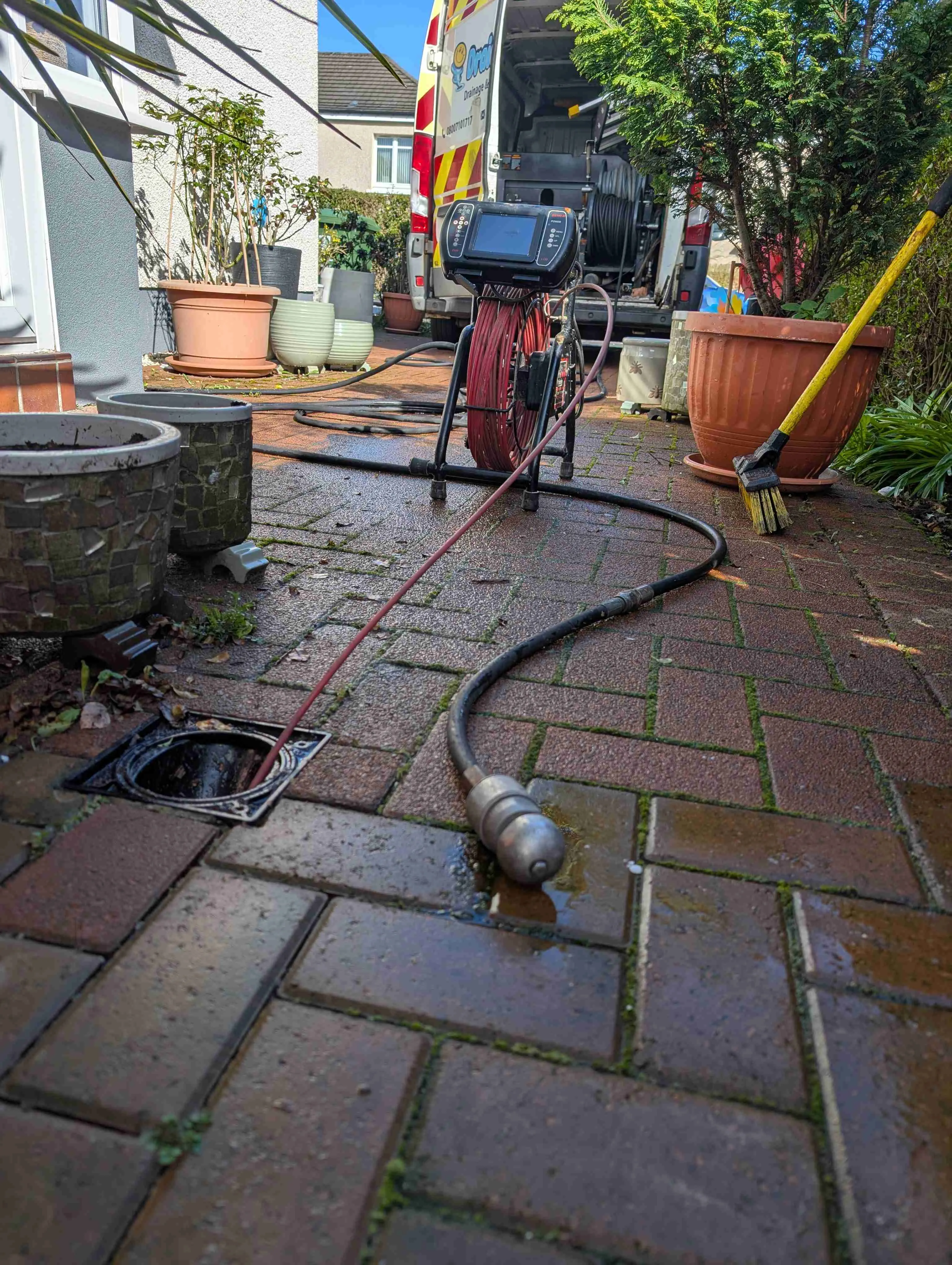 External Drain Unblocking